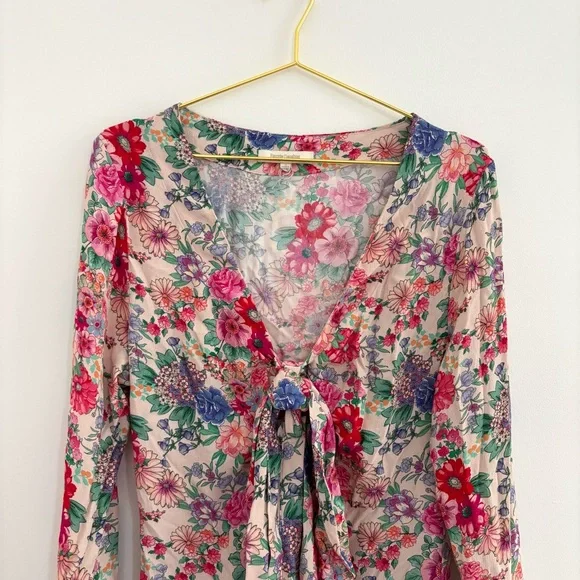 NEW Favorite Daughter The Barely Holding it Together Dress Size 14 - Picture 3 of 10